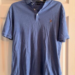Ralph Lauren Men's Classic Blue Polo Shirt